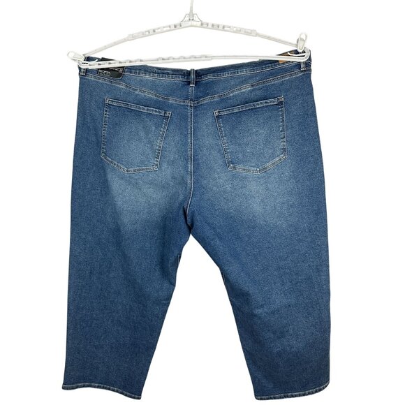 Sofia Jeans Sofia Vergara Lana Relaxed Straight Super High Rise Crop 28W Denim - Picture 8 of 10